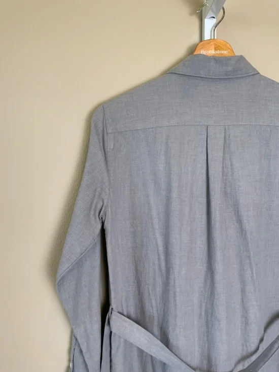 GAP Belted Flannel Shirtdress - Picture 12 of 16